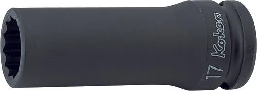 1/2 Sq. Dr. Socket  24mm 12 point Length 85mm