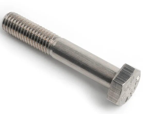 9/16-18 UNF X 3 HEXAGON HEAD BOLT ASME B18.2.1 A2 STAINLESS STEEL