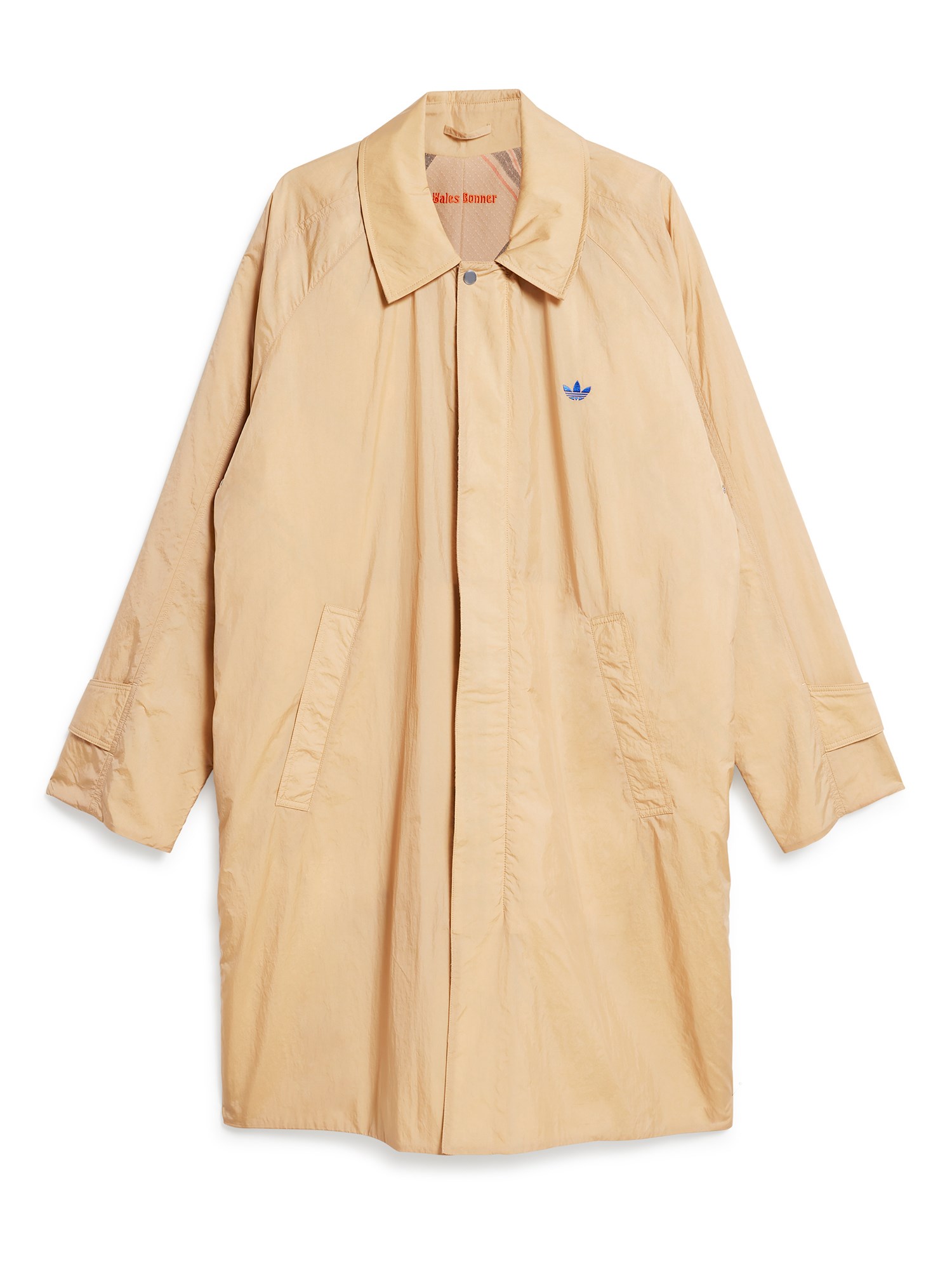 ADIDAS X WALES BONNER    NYLON REVERSIBLE MAC JACKET