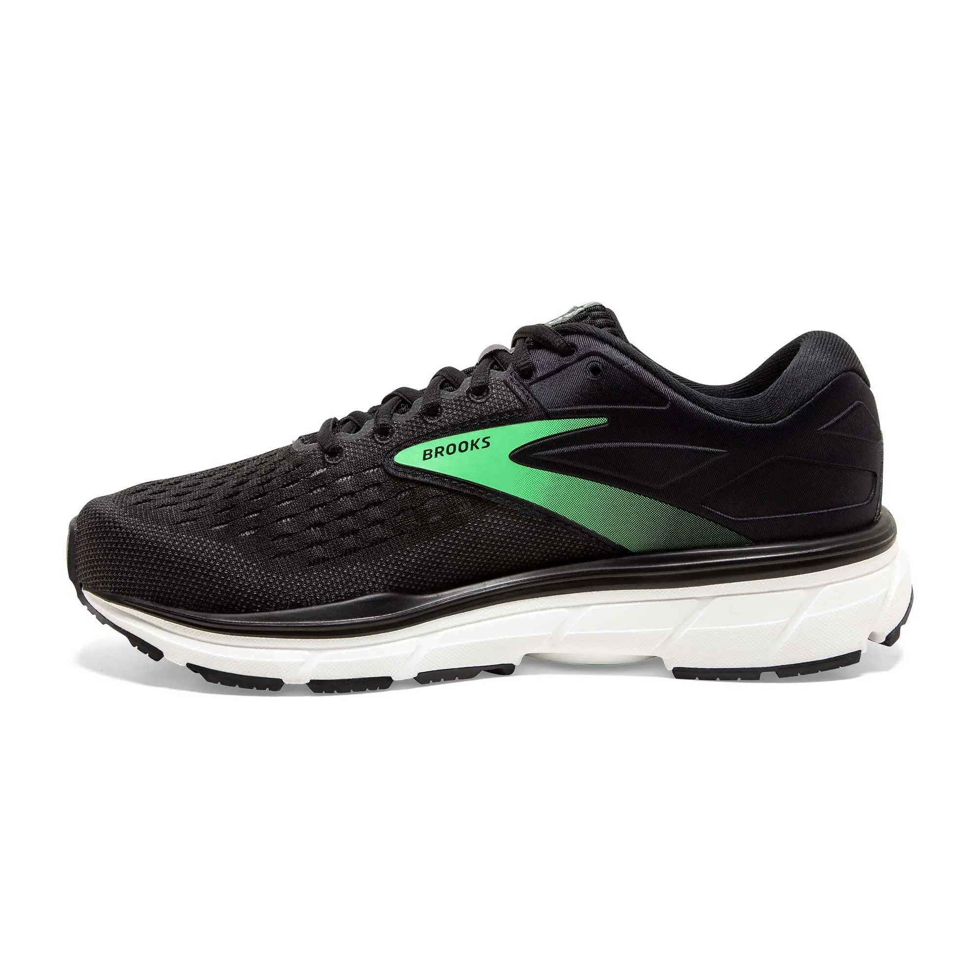 Brooks  Dyad 11 Womens Road Running Shoes Black/Ebony/Green