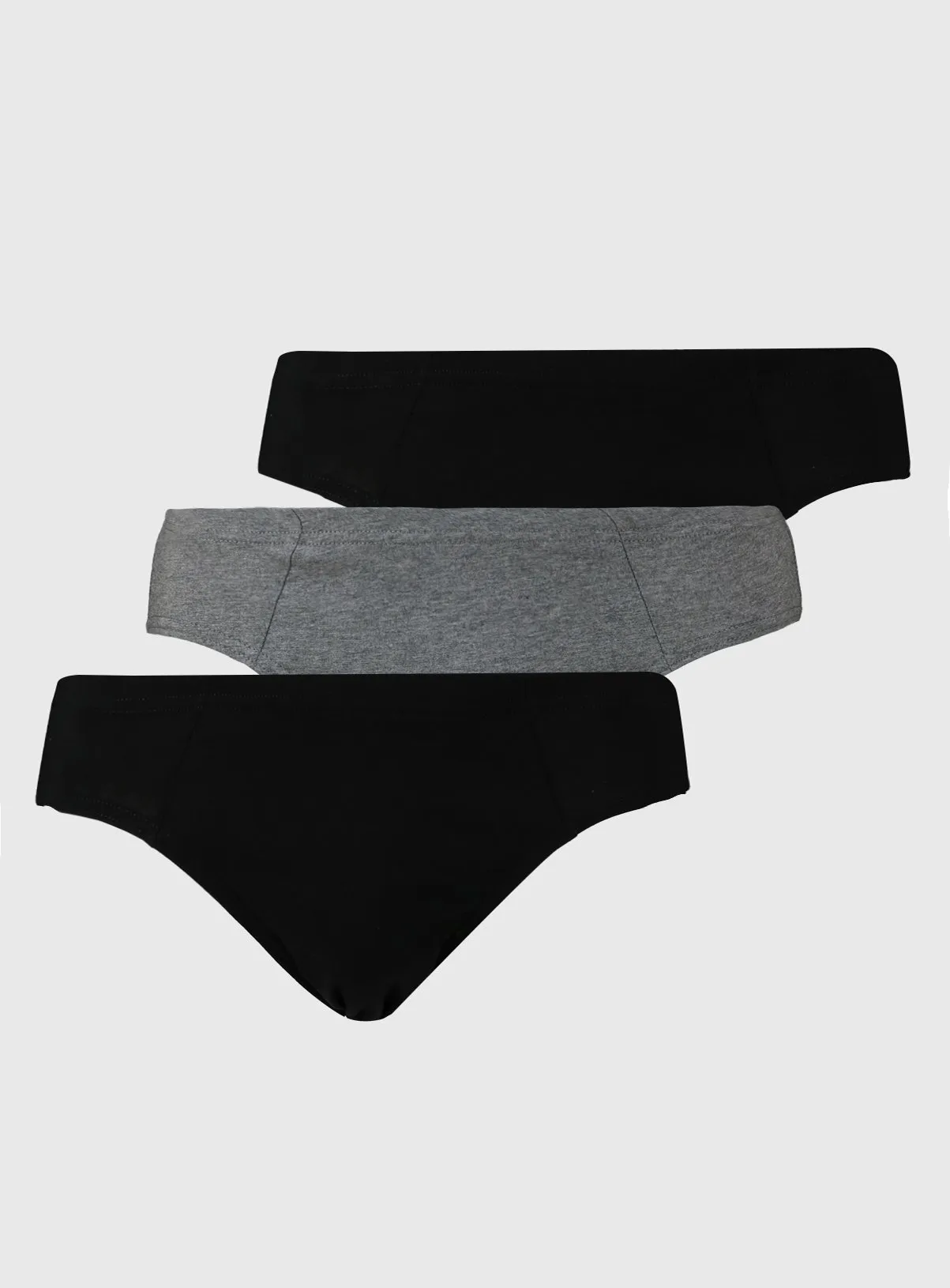 Buy Black & Grey Slips 3 Pack M | Multipacks | Tu