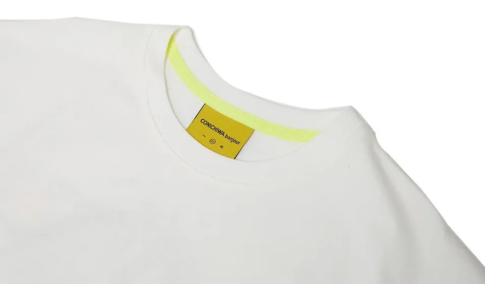 CONICHIWA bonjour  |Unisex Street Style Logo T-Shirts