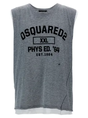 Dsquared2    Dsquared2 Flocked Logo Tank Top