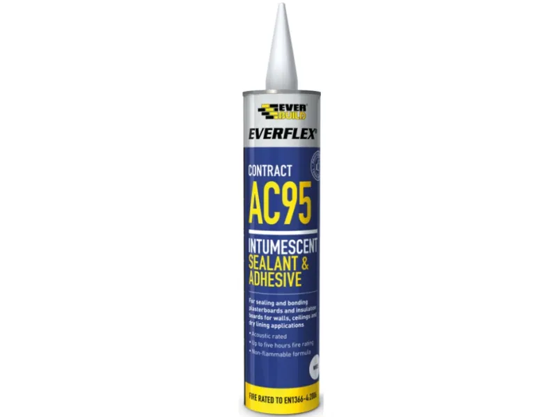 EVERFLEX CONTRACT AC95 INTUMESCENT SEALANT & ADHESIVE 900ml - per tube