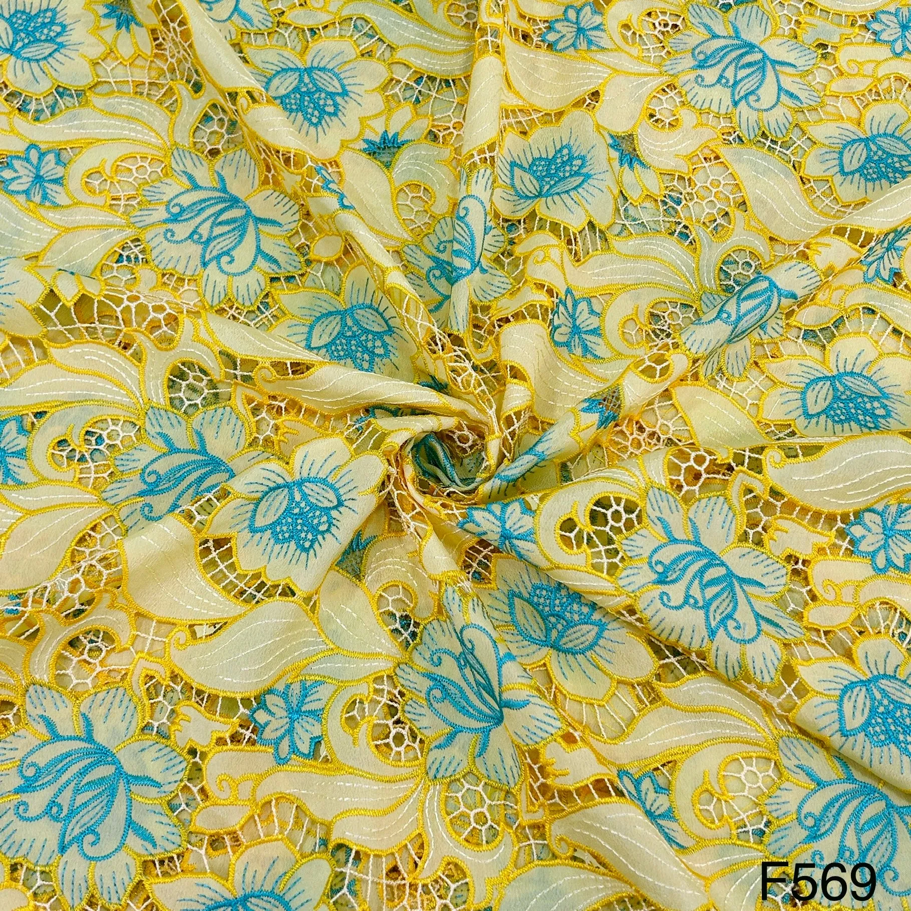 Lace Crepe