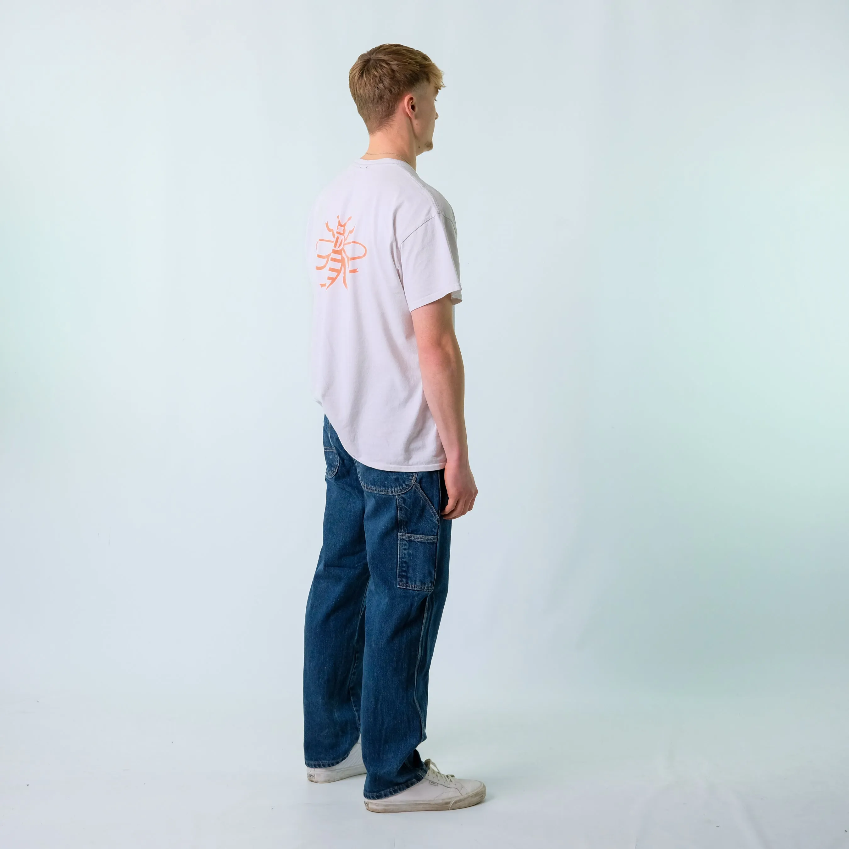 Navy Blue y2ks Dickies Denim Carpenter Baggy Jeans Pants (32x30)