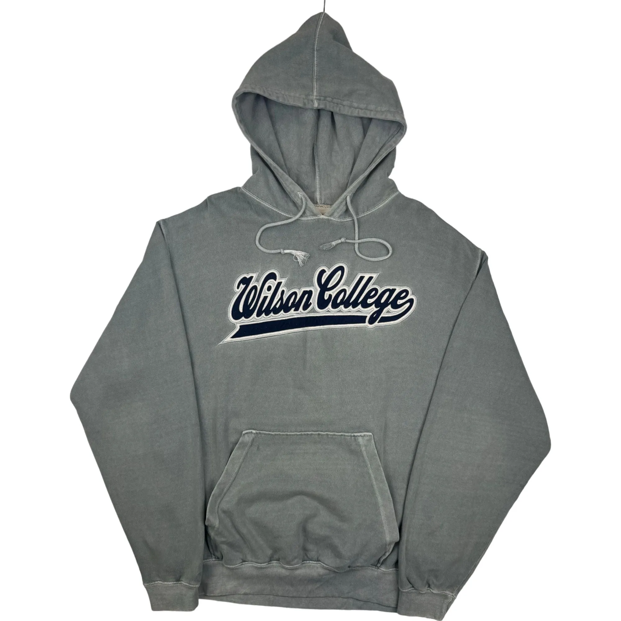 Oarsman Wilson College Hooded Sweatshirt Grey