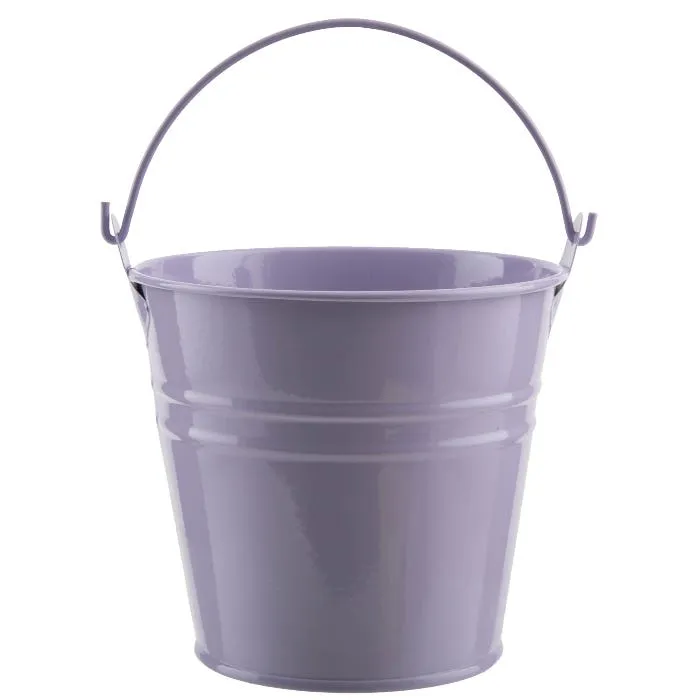 Pepco Wilson & Gregory Metal Plant Pot with Handle - Lilac