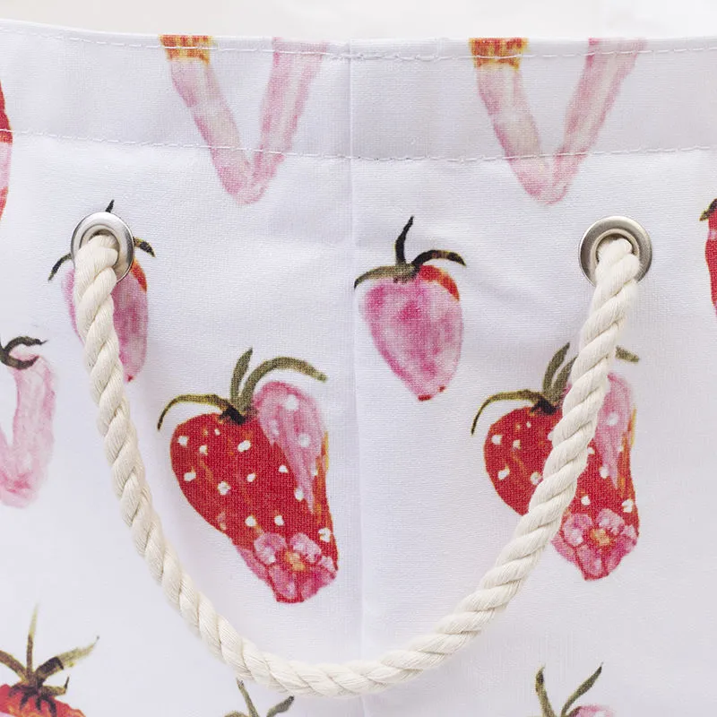 Personalised Laundry Bag UK: Fabric Laundry Bag With Handles