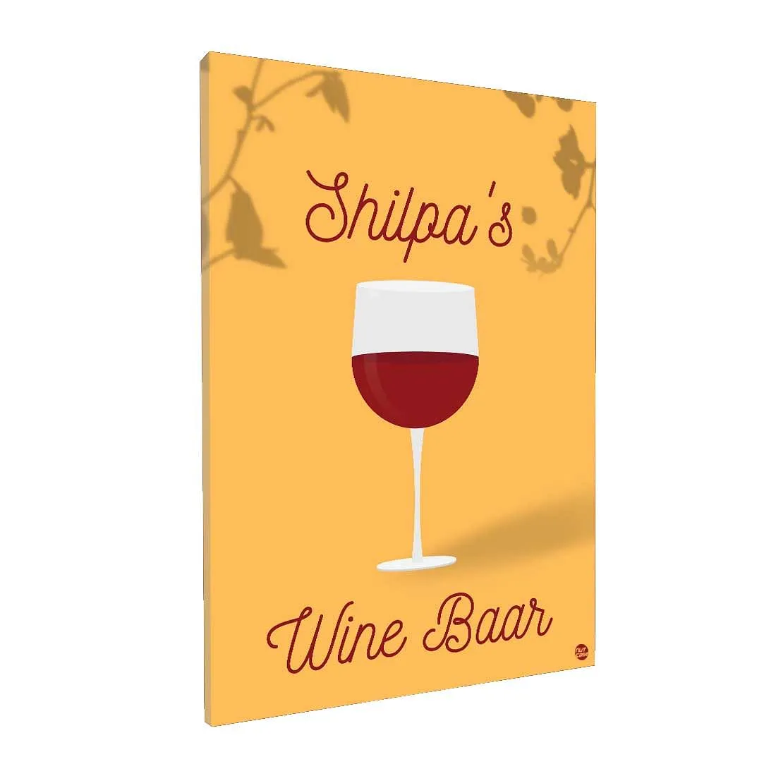 Personalized Posters Wine Wall Art Bar Signs