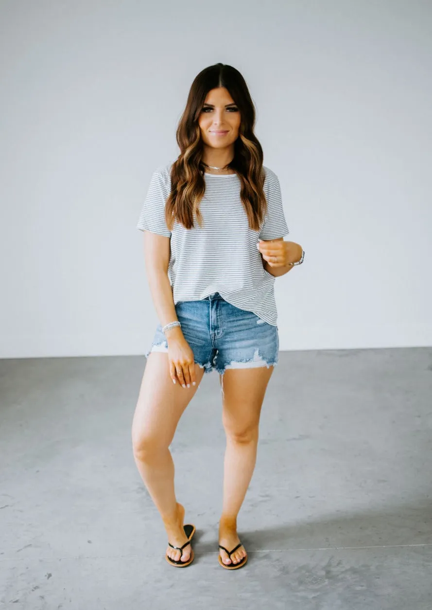 Quentin Striped Tee