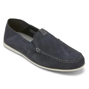 Rockport Mens Malcom Step Back Suede Loafers