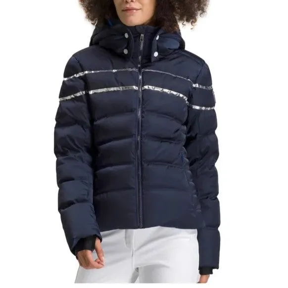 Rossignol Womens Hiver Satin Jacket in Navy