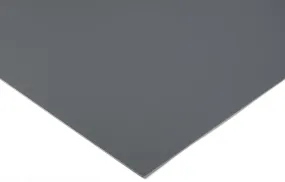 RS PRO Grey Plastic Sheet, 1000mm x 500mm x 12mm