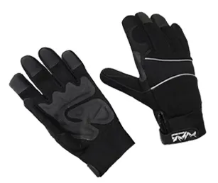 Seattle Glove® 9-BKHV120 Black Spandex/Neoprene Winter Lined Mechanics Gloves – Pair