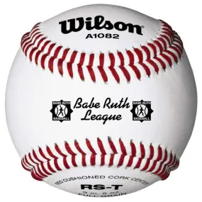 Wilson A1082BSST Babe Ruth Tournament Baseballs, dz