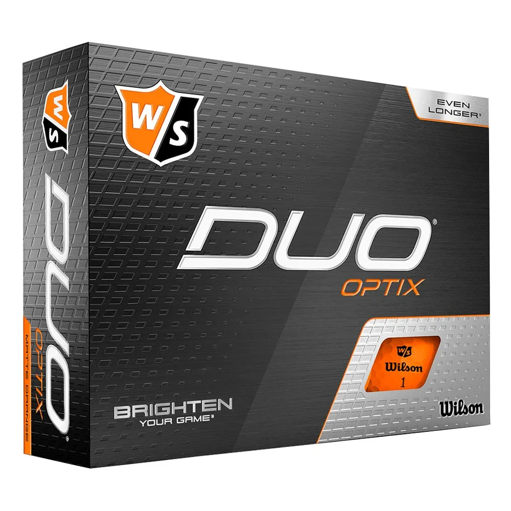 Wilson Duo Optix Golf Balls 2020