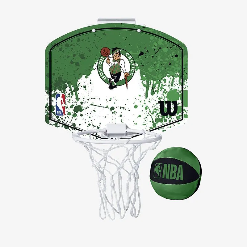 Wilson NBA Team Mini Hoop Boston Celtics Green