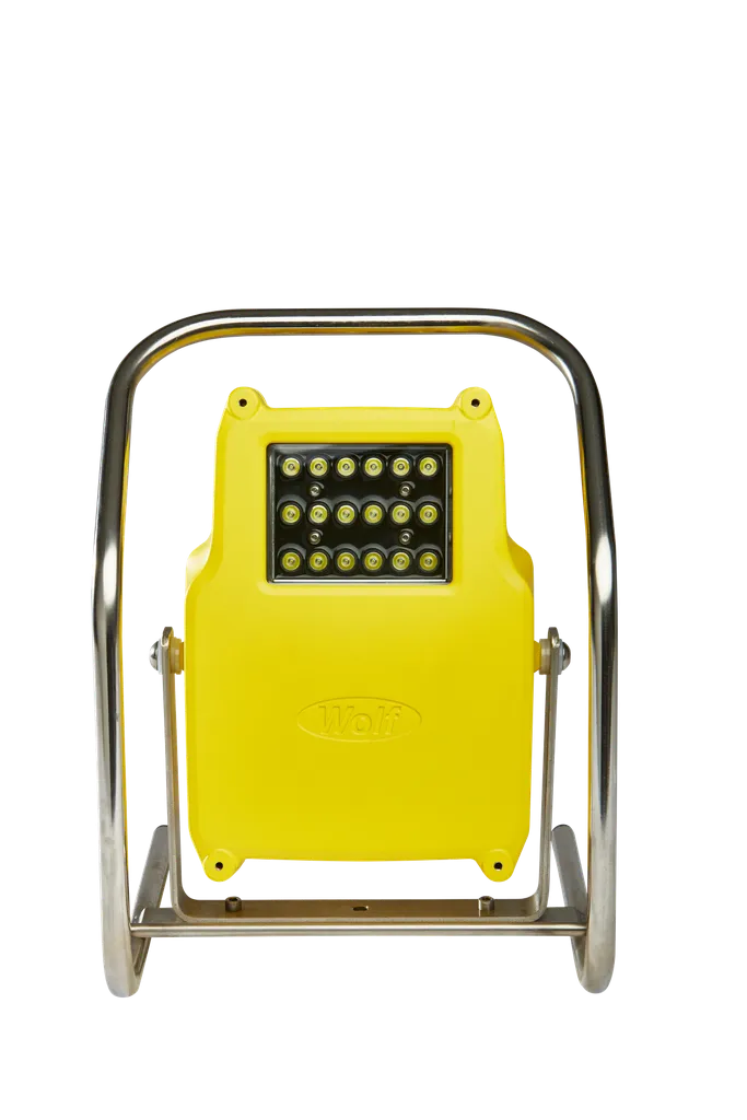 Wolf WL-50, High Power Rechargeable Worklight, LED, including charger 110-230V, ATEX Zone 1 & 2