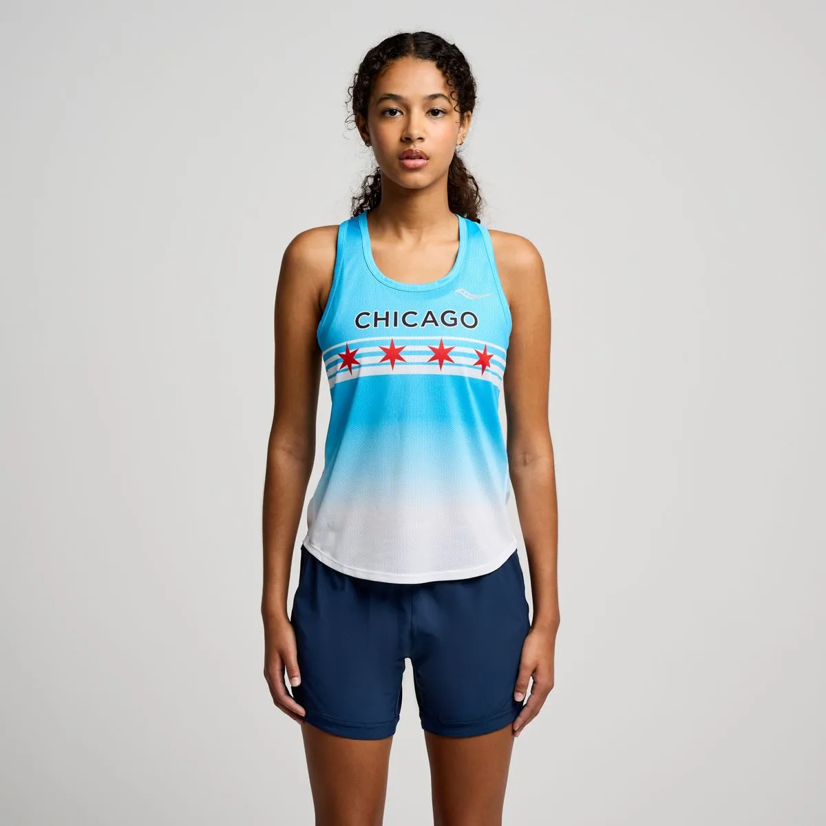 Women's Chicago Stopwatch Graphic Singlet